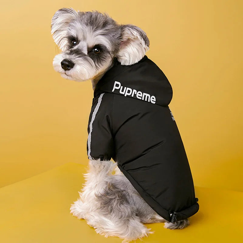 Keep Your Furry Friends Cozy and Chic: Waterproof Reflective Pet Coat for Small to Medium Dogs - Ideal for Autumn and Winter Outings!