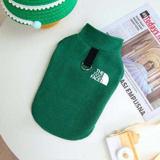 Keep Your Pup Cozy and Stylish This Autumn & Winter with Our Fleece Dog Sweater - Ideal for Small Breeds Like Chihuahuas and French Bulldogs