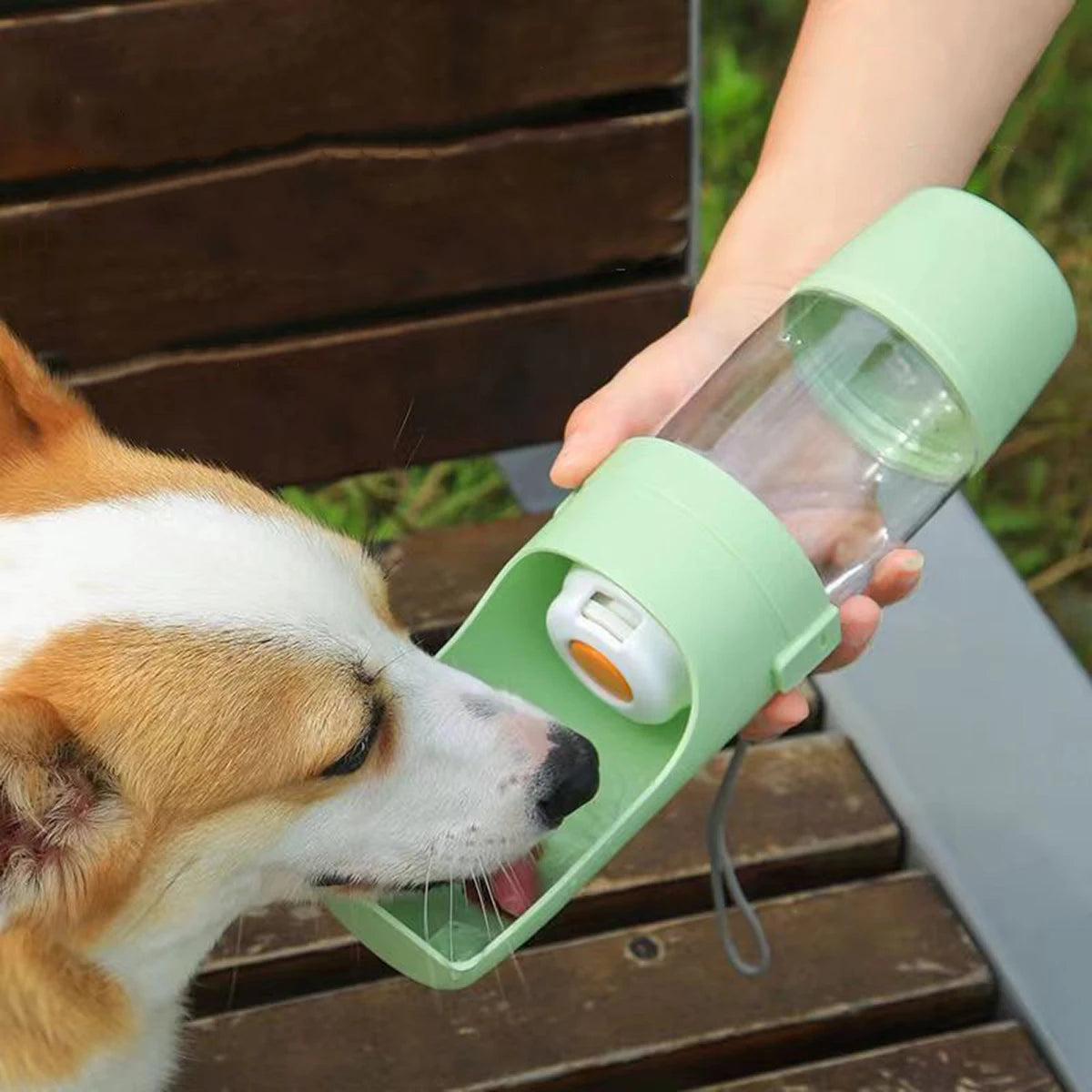 Ultimate Portable Water Bottle for Dogs and Cats - Convenient Food and Water Storage for Outdoor Adventures
