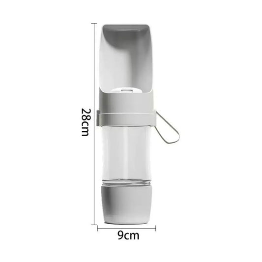 Ultimate Portable Water Bottle for Dogs and Cats - Convenient Food and Water Storage for Outdoor Adventures